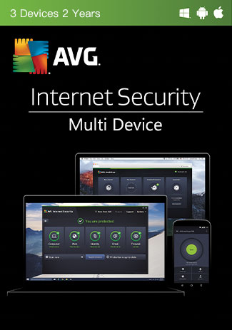 Buy AVG Internet Security Multi Device - 3 Devices - 2 Years ...