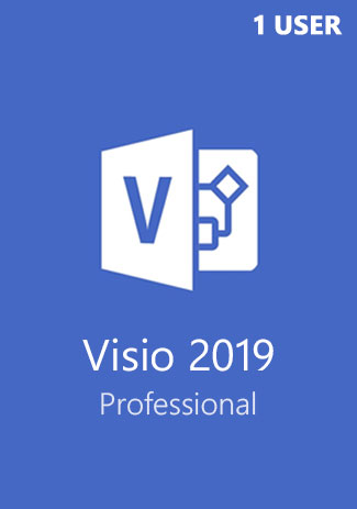 Microsoft Visio Professional 2019 1 User