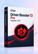 Official IObit Driver Booster 13 Pro Lifetime 1 PC CD Key Global