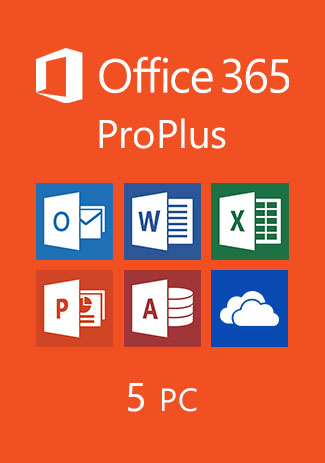 Buy MS Office 365 (1 Year) 5 Devices (Windows) at 