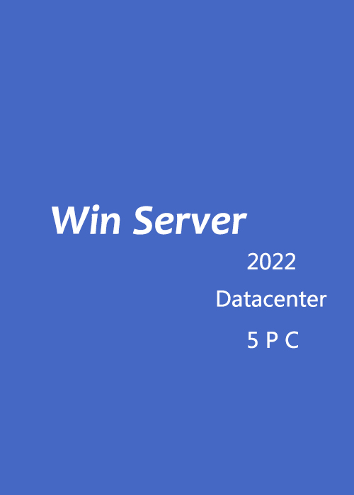Win Server 2022 Datacenter Key Global(5PC) (New)