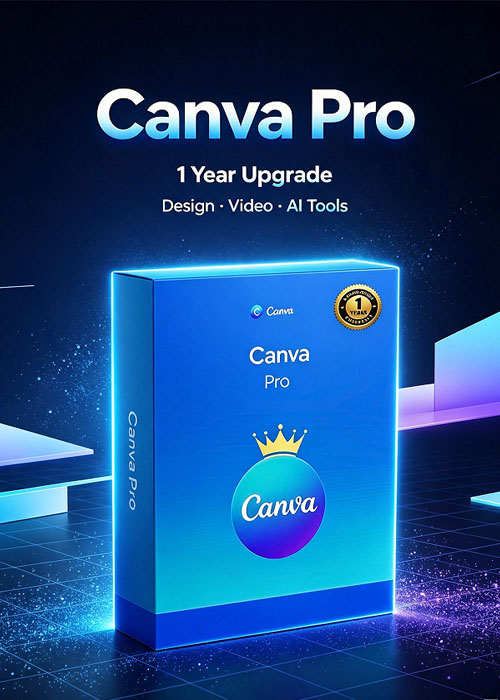 Official Canva Pro 1 Year Upgrade