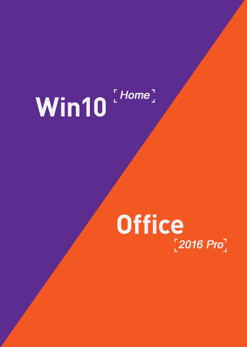 Official Windows10 Home OEM + Office2016 Professional Plus Keys Pack