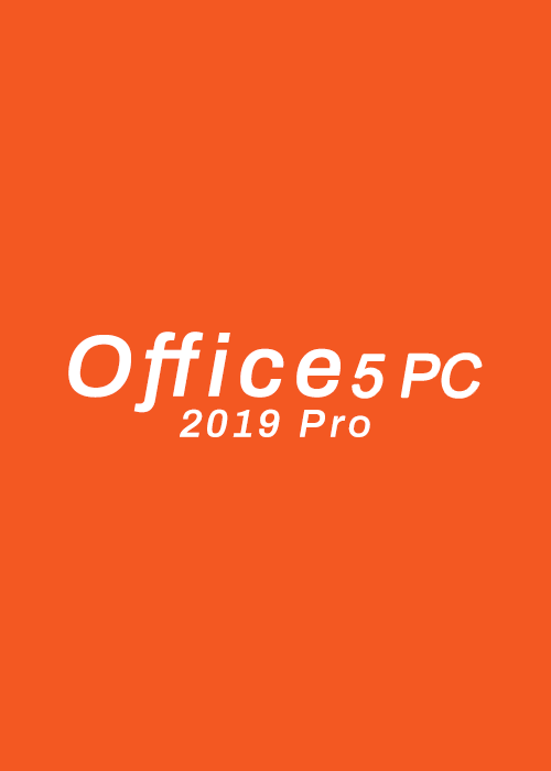 Official MS Office2019 Professional Plus Key Global(5PC)