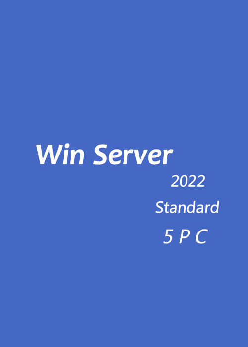 Win Server 2022 Standard Key Global(5PC) (New)