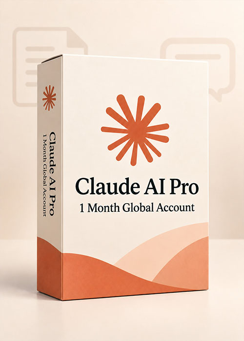 Official Claude AI Pro 1 Month Global Account