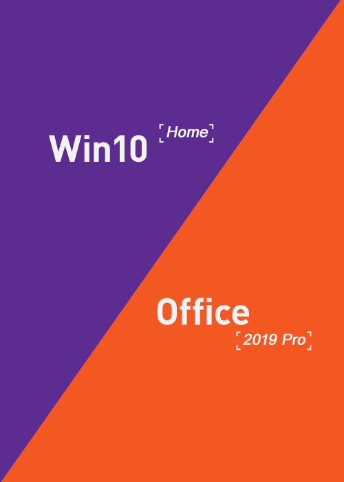 Win 10 Home + Office 2019 Pro - Bundle, goodoffer24 Halloween