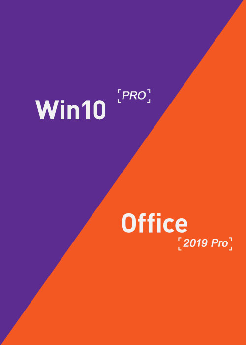 MS Win10 PRO OEM + Office2019 Professional Plus Keys Pack