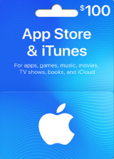 Apple iTunes $100 Gutschein-Code US iPhone Store