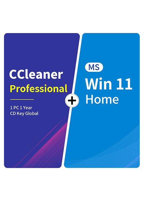 CCleaner Professional 1 PC 1 Year CD Key Global+MS Win 11 Home  Pack