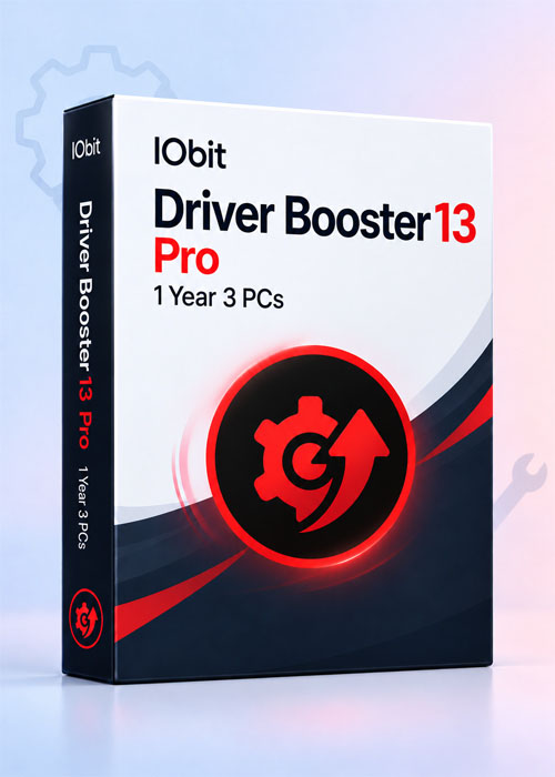 goodoffer24, IObit Driver Booster 13 Pro 1 Year 3 PCs CD Key Global