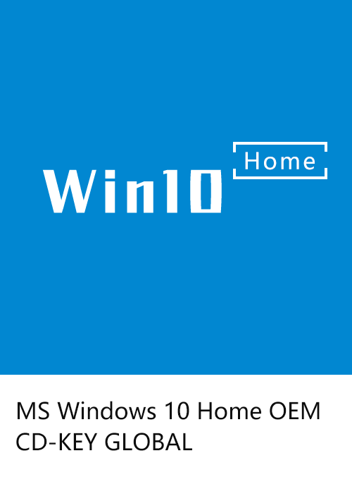 MS Windows 10 Home OEM CD-KEY GLOBAL