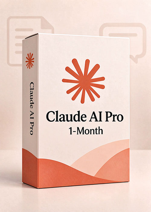 Official Claude AI Pro 1 Month Global Top-Up