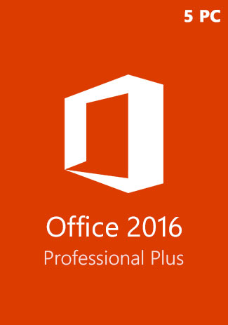 MS Office 2016 Professional Plus KEY (5 PC)