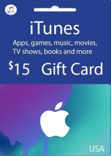 Apple iTunes $15 Gutschein-Code US iPhone Store
