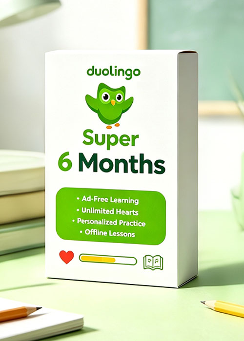 goodoffer24, Super Duolingo 6 Months Subscription